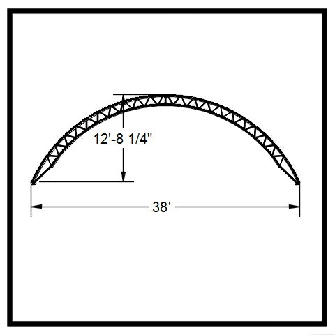 38LS x 80 Fabric Building